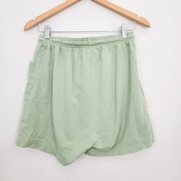 Big Bud Press Sweat Shorts in Light Green Small - Picture 6 of 7